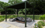Pérgola Bioclimática 4×3 en Aluminio – 100%  Impermeable con Láminas Regulables